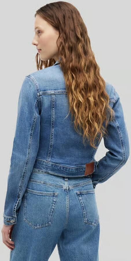 Tommy Jeans kort fit jeansjack van katoenmix - Foto 2