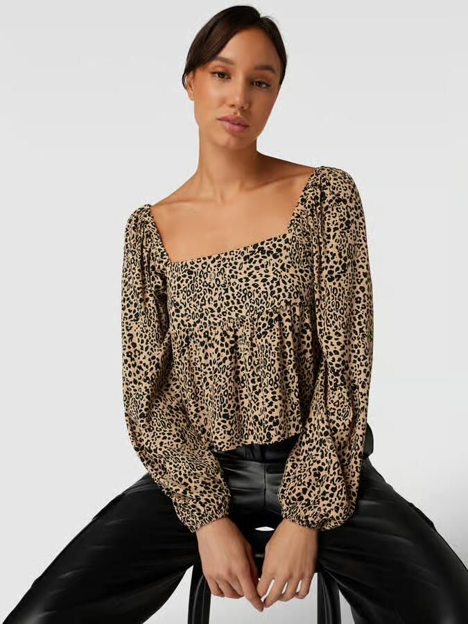 Tommy Jeans Korte blouse met dierenprint - Foto 2