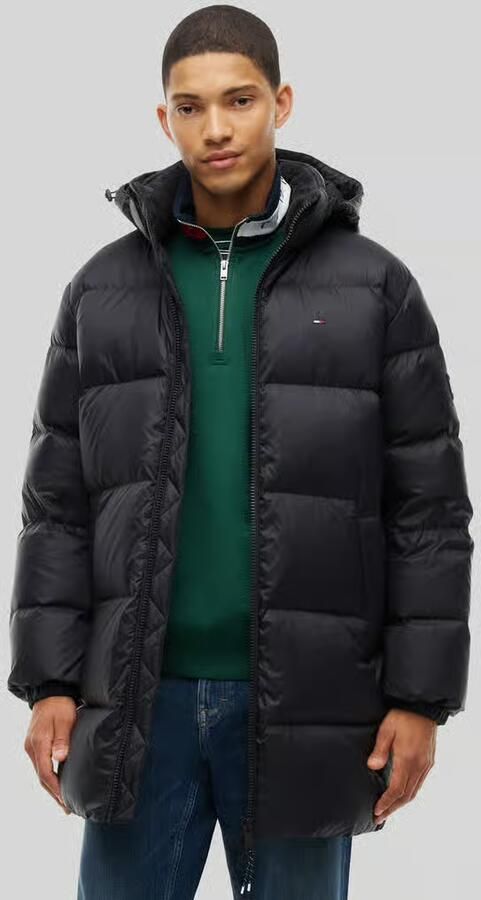TOMMY JEANS Gewatteerde jas TJM ESSENTIAL DOWN PARKA Donzen jas overgangsjas met capuchon - Foto 8