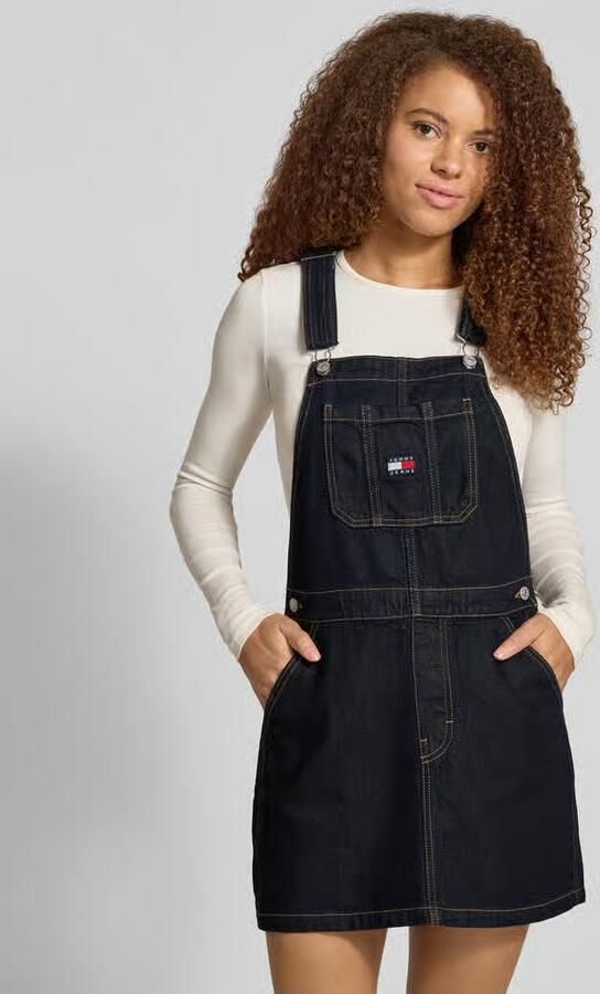 Tommy Jeans Licht uitlopende vrijetijdsjurk van puur katoen - Foto 2