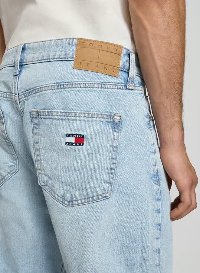 Tommy Jeans loose fit jeans van katoenmix