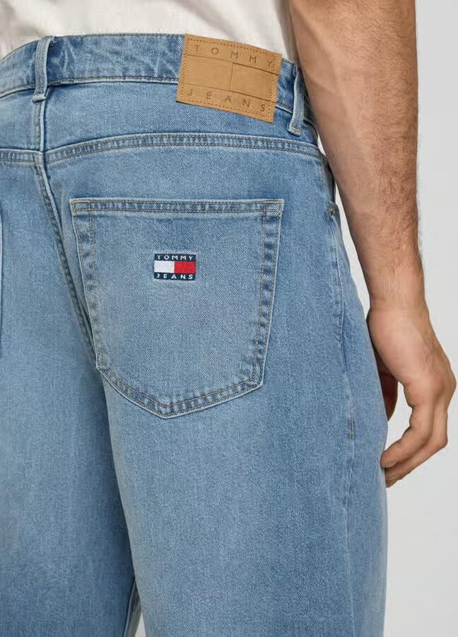Tommy Jeans loose fit jeans van katoenmix