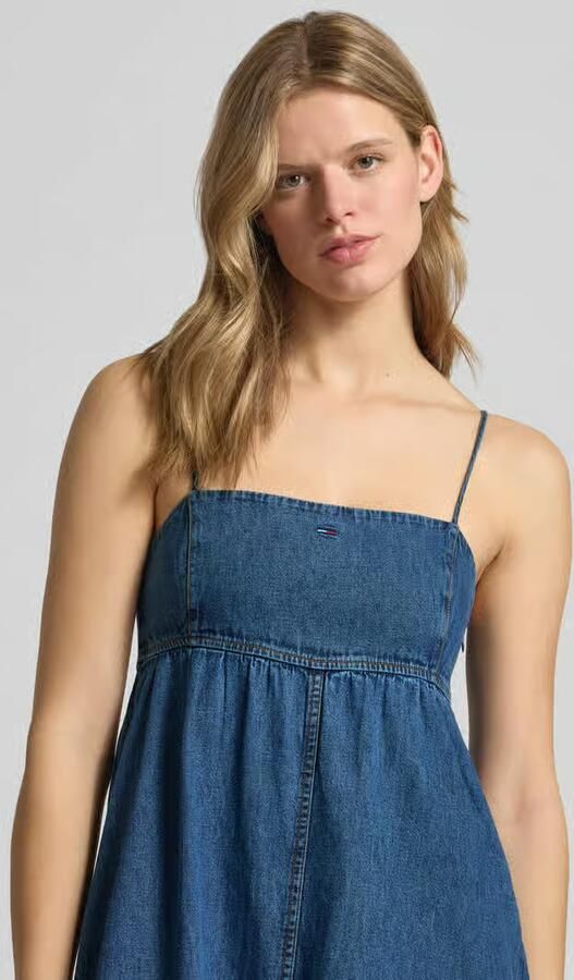 Tommy Jeans maxi vrijetijdsjurk van puur katoen