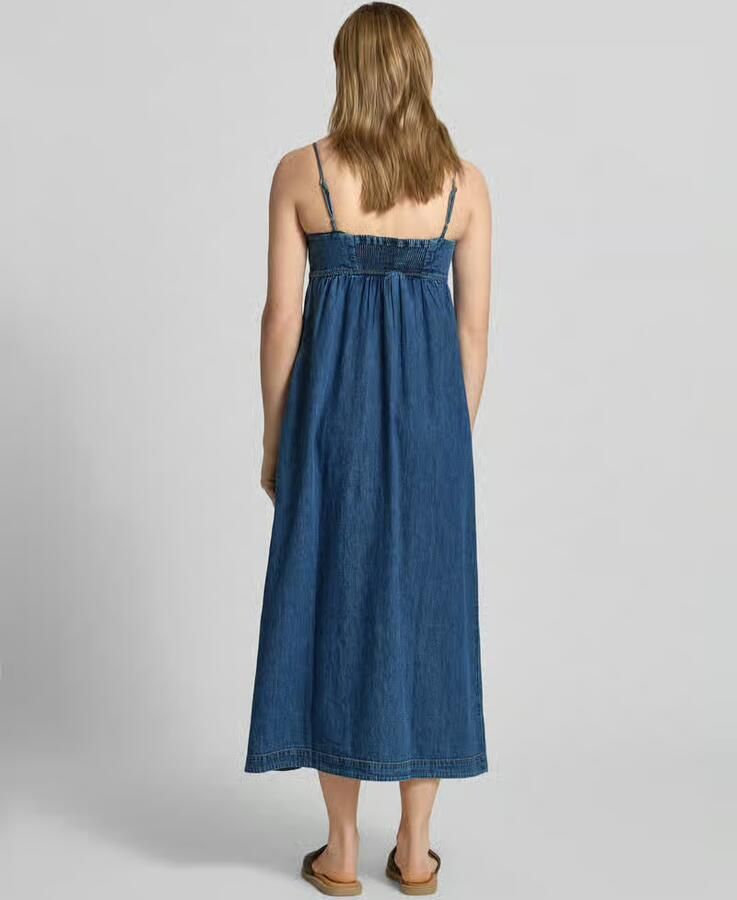 Tommy Jeans maxi vrijetijdsjurk van puur katoen