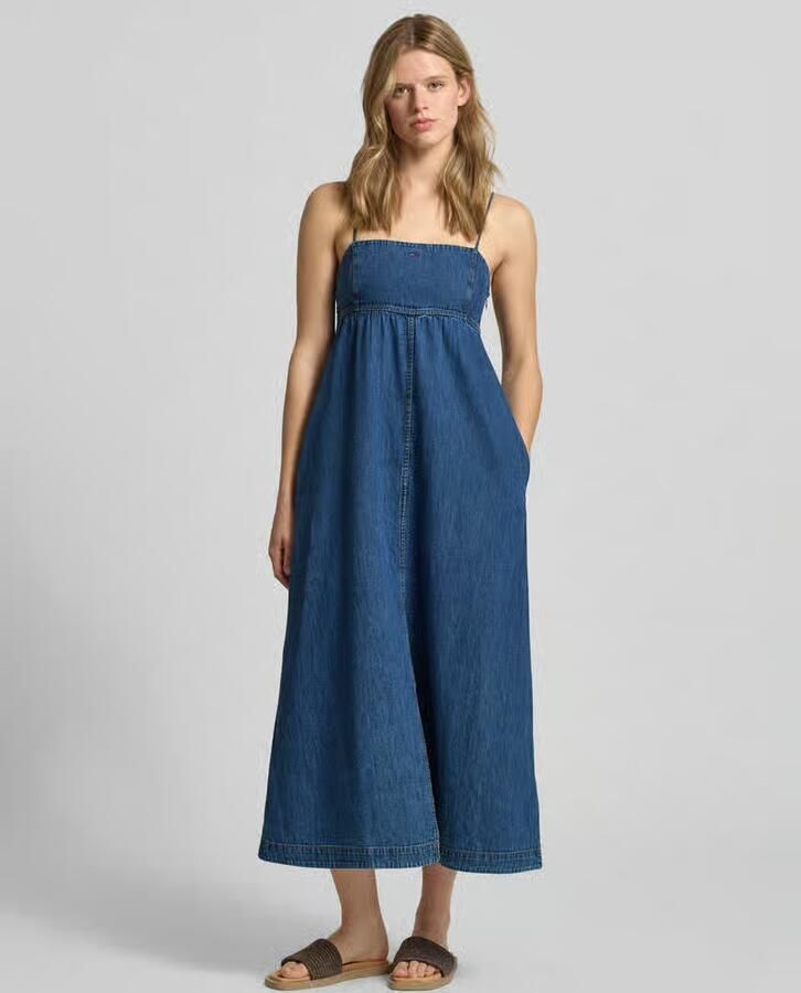 Tommy Jeans maxi vrijetijdsjurk van puur katoen - Foto 3