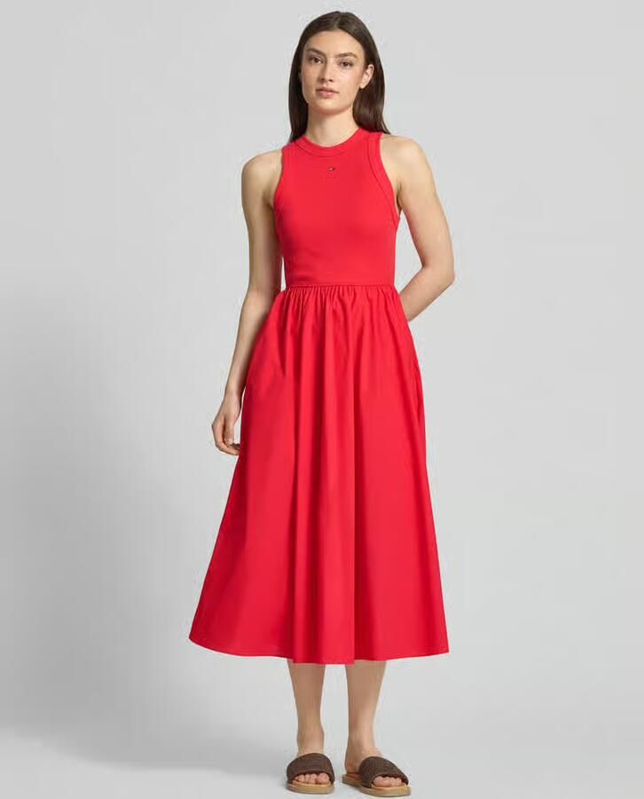Tommy Jeans midi-jurk van puur katoen - Foto 2