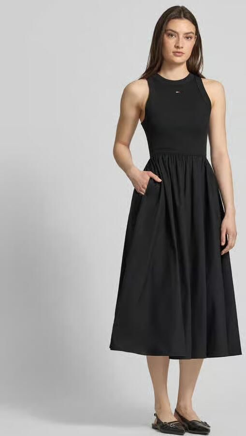 Tommy Jeans midi-jurk van puur katoen - Foto 2