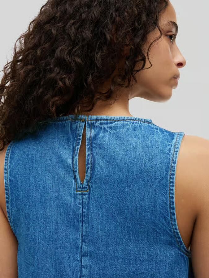 Tommy Jeans mini-jurk in A-lijn van puur katoen