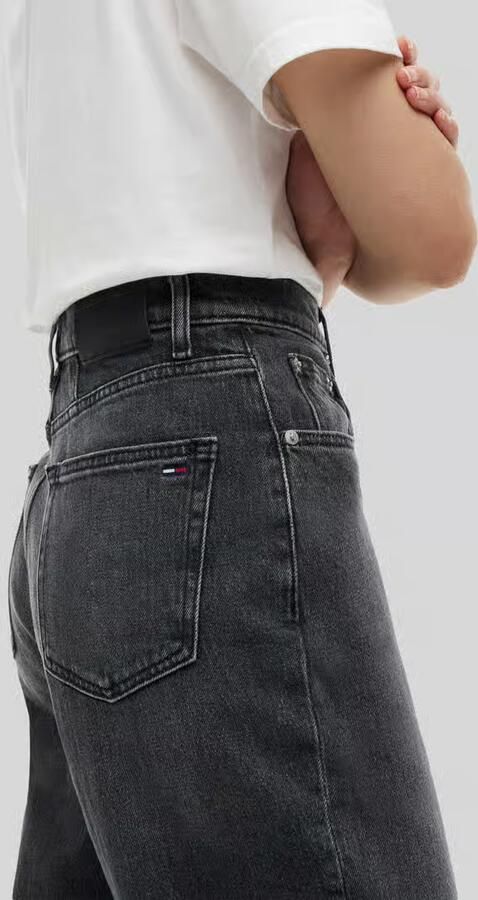 Tommy Jeans mom fit jeans van puur katoen in 5-pocketmodel