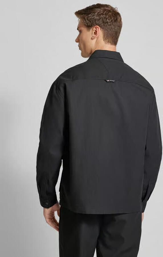 Tommy Jeans Overhemdjack met labelpatch model 'TECHNICAL'