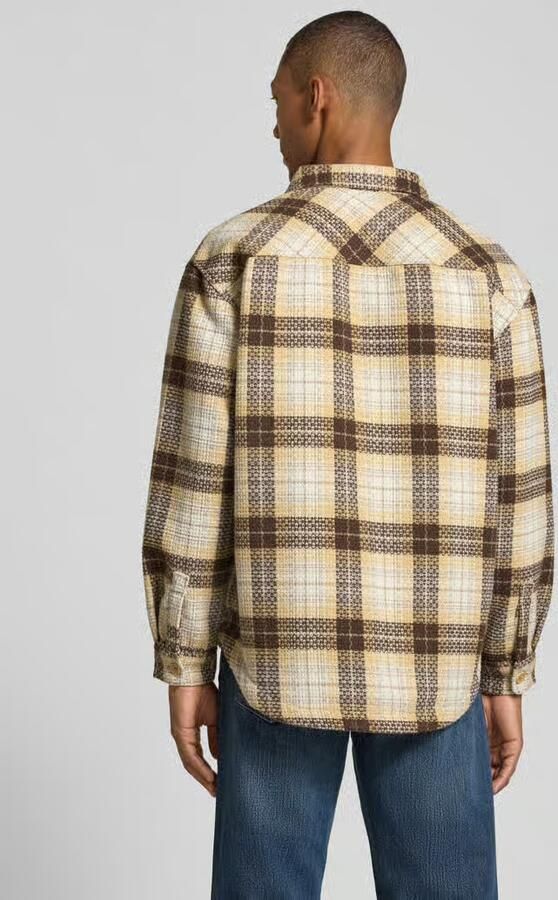 Tommy Jeans oversized fit hemdjack met all-over motief - Foto 2