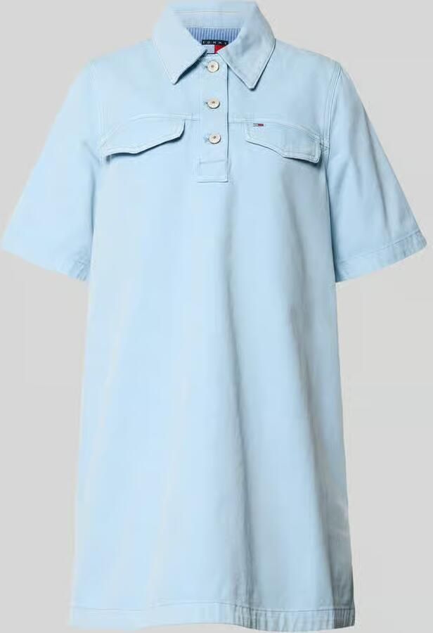 Tommy Jeans Oversized mini-jurk van puur katoen - Foto 4