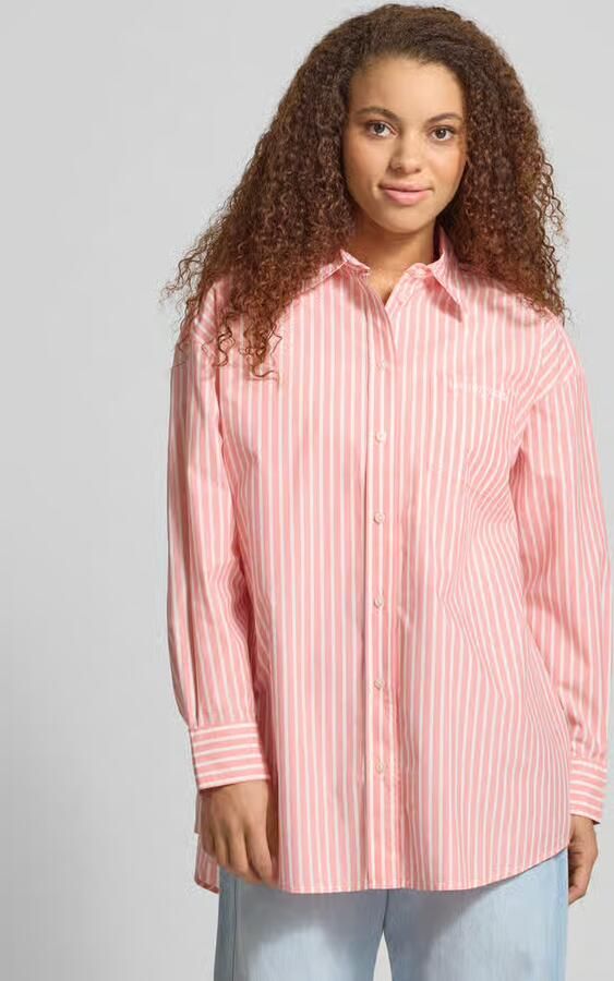 Tommy Jeans Oversized Overhemdblouse van Katoenmix - Foto 3