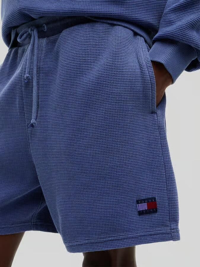 Tommy Jeans regular fit bermuda van puur katoen met fijne structuur