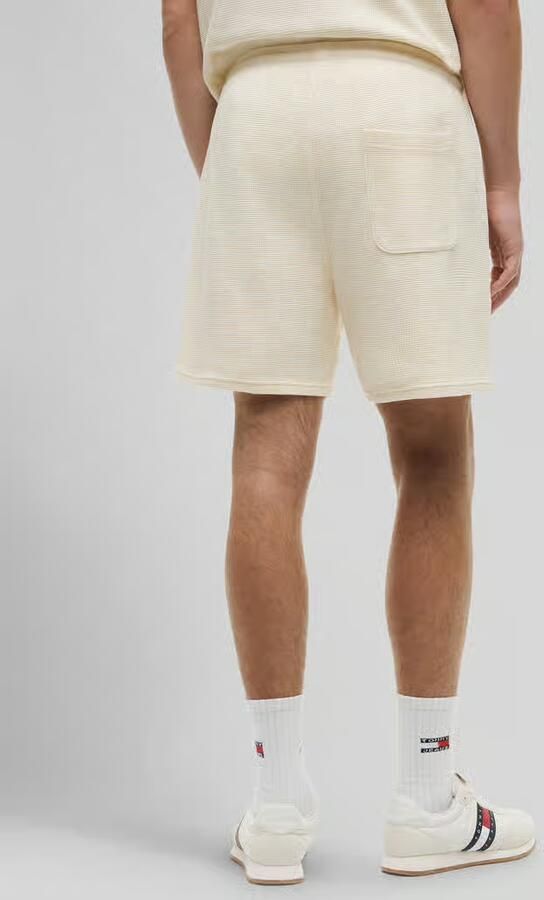 Tommy Jeans regular fit bermuda van puur katoen met fijne structuur