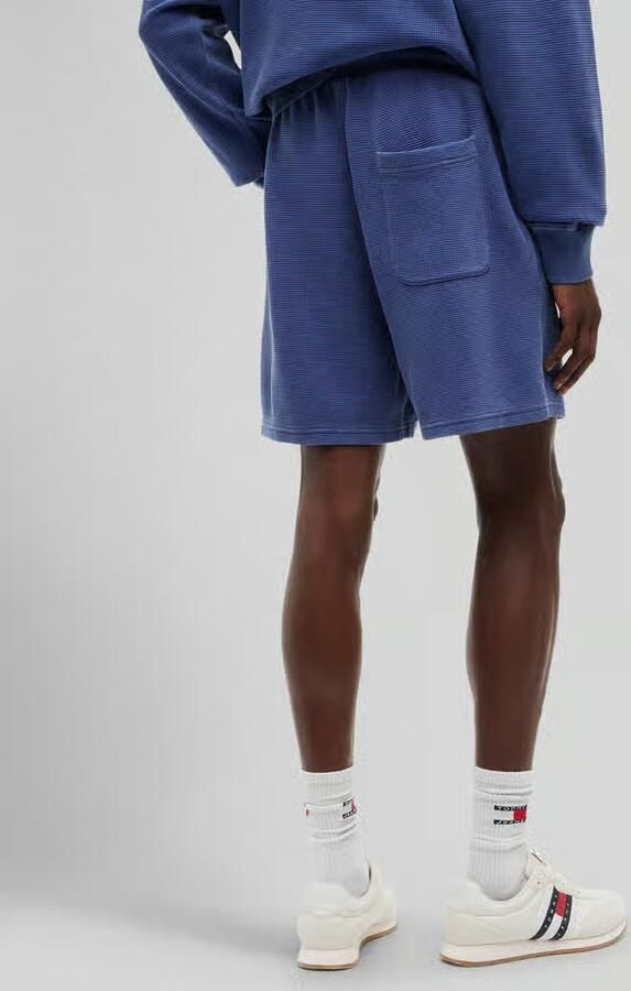 Tommy Jeans regular fit bermuda van puur katoen met fijne structuur