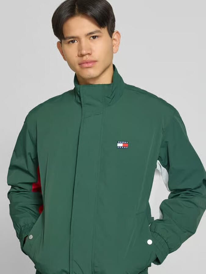 Tommy Jeans regular fit blouson met gestikt logo