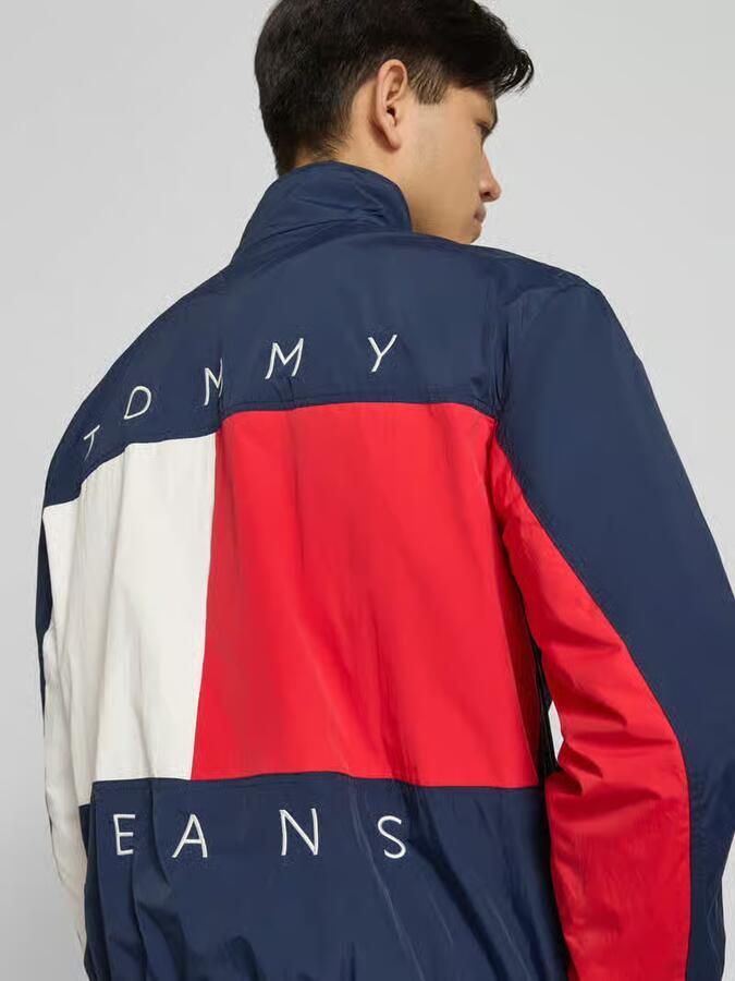 Tommy Jeans regular fit blouson met gestikt logo - Foto 4