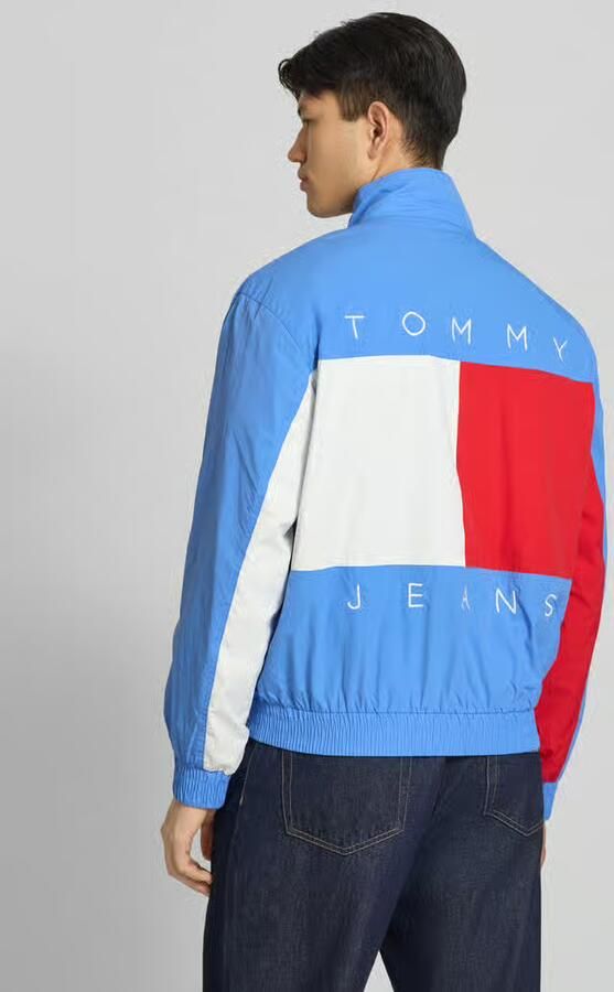 Tommy Jeans regular fit blouson met gestikt logo - Foto 3
