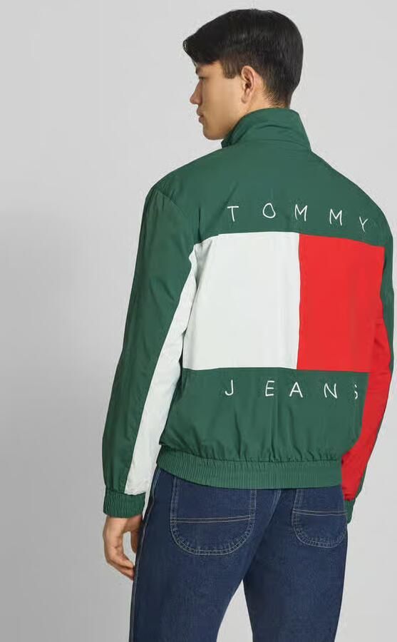 Tommy Jeans regular fit blouson met gestikt logo - Foto 2