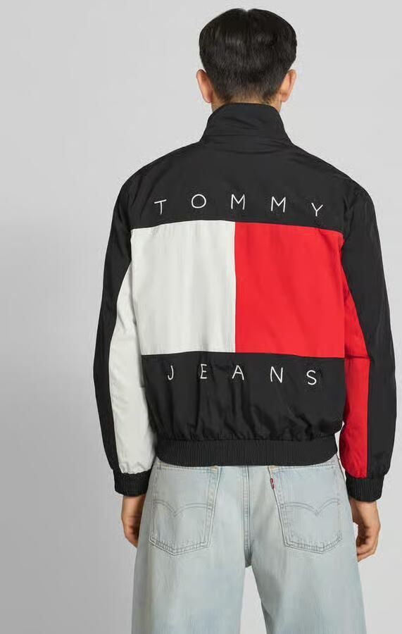 Tommy Jeans regular fit blouson met gestikt logo - Foto 3