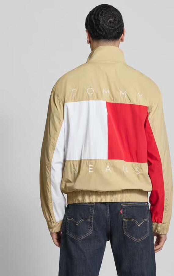 Tommy Jeans regular fit blouson met gestikt logo - Foto 2