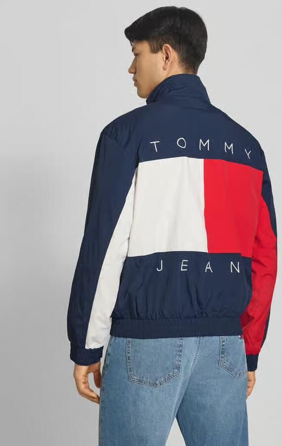Tommy Jeans regular fit blouson met gestikt logo - Foto 6