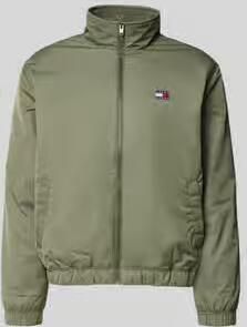 Tommy Jeans Regular fit blouson met labelpatch