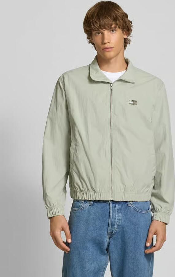 TOMMY JEANS Jack in collegestijl TJM ESSENTIAL JACKET EXT Vrijetijdsjas overgangsjas katoenen twill jas - Foto 6