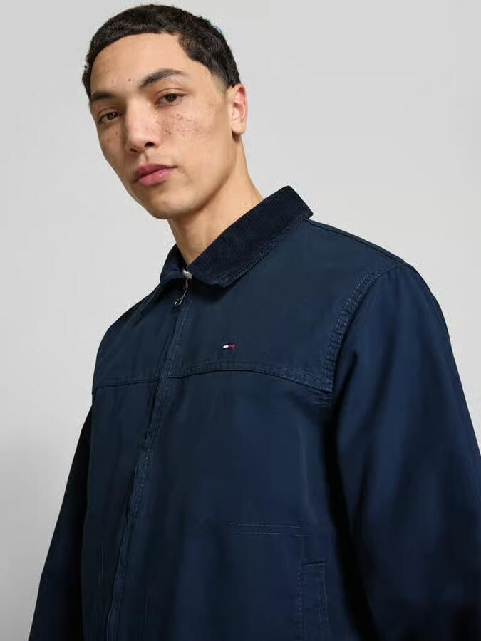 Tommy Jeans regular fit blouson van puur katoen