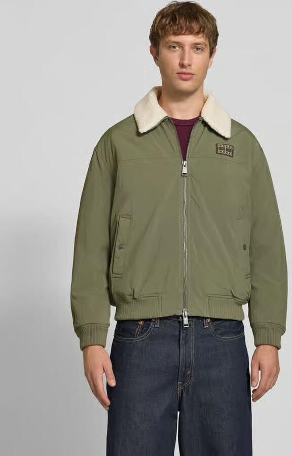 Tommy Jeans Regular fit bomberjack met afneembare teddy-kraag - Foto 3