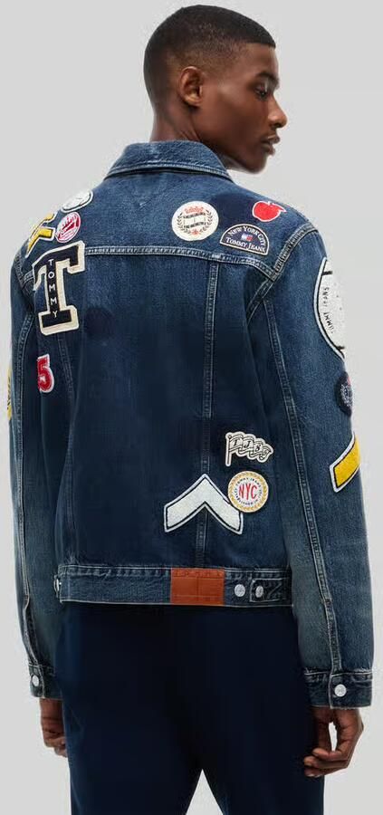 Tommy Jeans Regular fit bomberjack van puur katoen - Foto 3