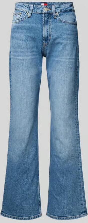 Tommy Jeans Regular fit bootcut jeans van katoenmix model 'CLEO'
