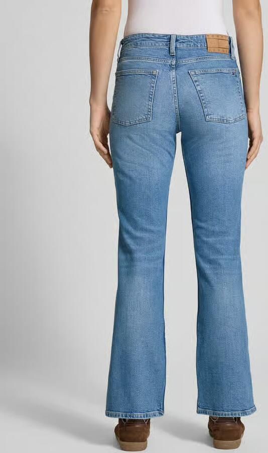 Tommy Jeans Regular Fit Bootcut Jeans van katoenmix model 'CLEO'