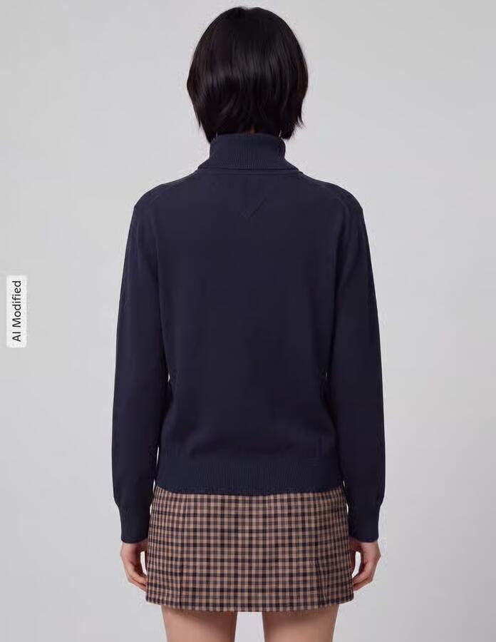 Tommy Jeans Regular fit coltrui van puur katoen - Foto 3