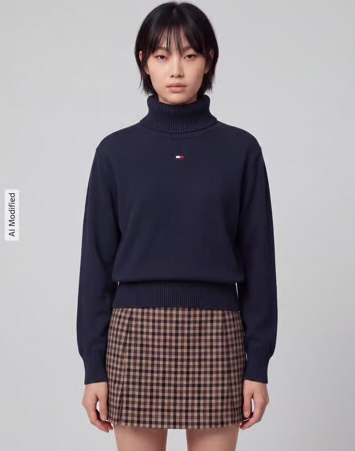 Tommy Jeans Regular fit coltrui van puur katoen - Foto 2
