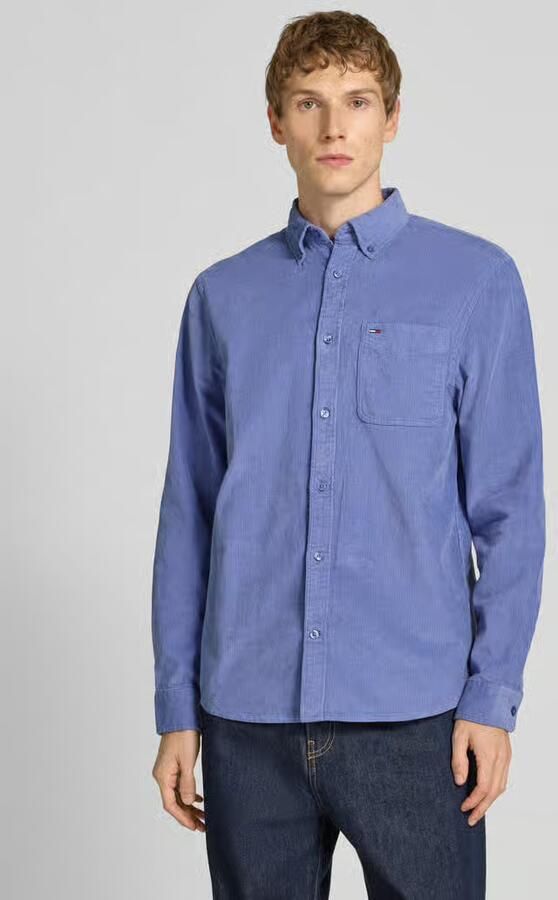 Tommy Jeans Regular fit corduroy overhemd van puur katoen - Foto 2