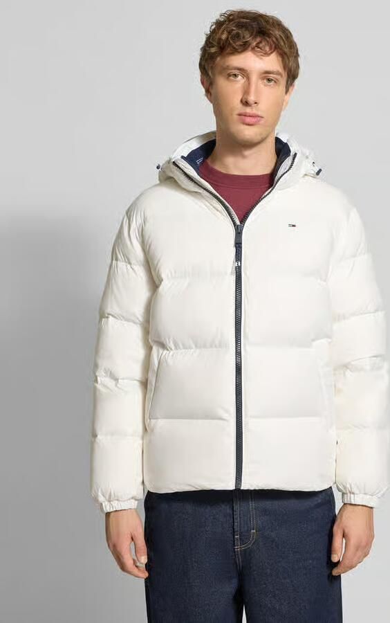 Tommy Jeans Regular fit donsjack met stitching - Foto 3