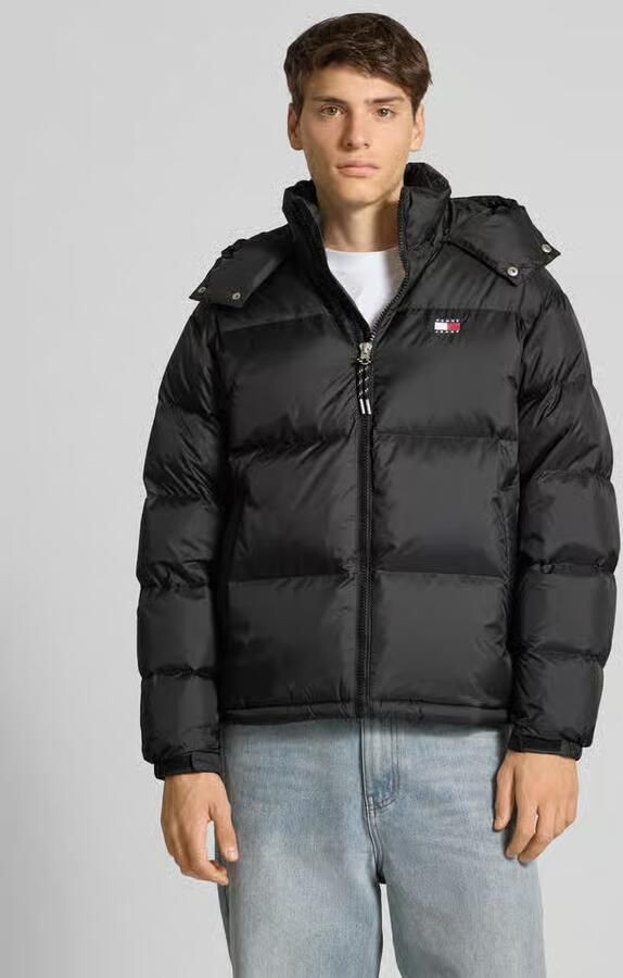 Tommy Jeans Regular fit gewatteerd jack met vulling van dons en veren model 'ALASKA' - Foto 3