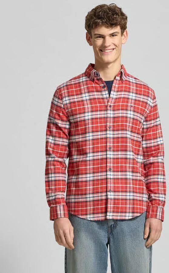 Tommy Jeans Regular fit flanellen overhemd van puur katoen - Foto 2