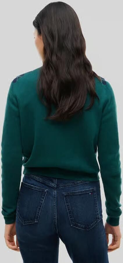 Tommy Jeans Regular fit gebreid jack van puur katoen - Foto 2