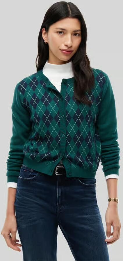 Tommy Jeans Regular fit gebreid jack van puur katoen - Foto 3