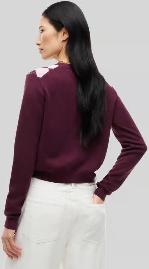 Tommy Jeans Regular fit gebreid jack van puur katoen - Foto 2