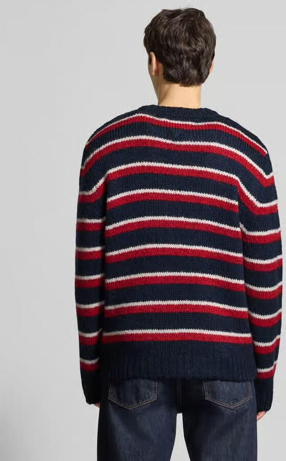Tommy Jeans Regular fit gebreide pullover met alpaca