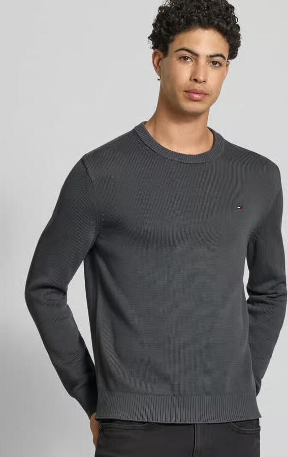 Tommy Jeans Regular fit gebreide pullover van zuiver katoen - Foto 2