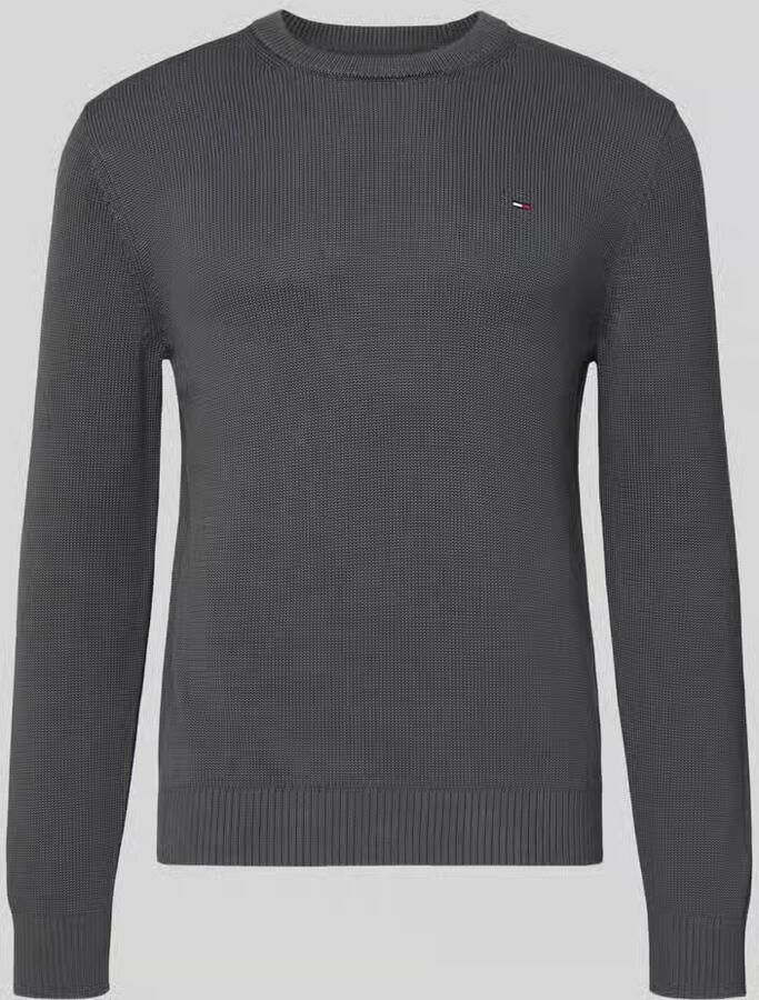 Tommy Jeans Regular fit gebreide pullover van zuiver katoen