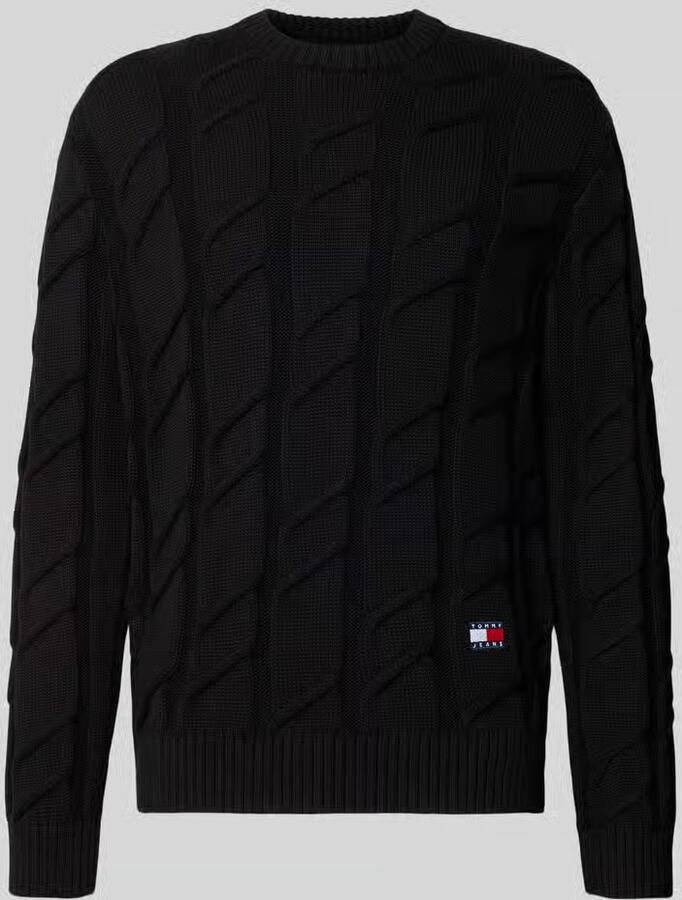 Tommy Jeans Regular fit gebreide pullover van zuiver katoen - Foto 2