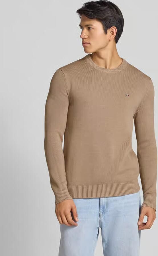 Tommy Jeans Regular fit gebreide pullover van zuiver katoen - Foto 2
