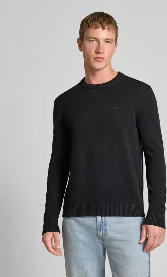 TOMMY JEANS Heren Truien & Vesten Tjm Slim Ess Sweater Exts Zwart - Foto 12