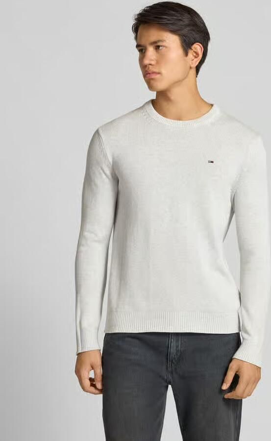 Tommy Jeans Regular fit gebreide pullover van zuiver katoen - Foto 7